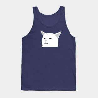 Confused Cat Tank Top